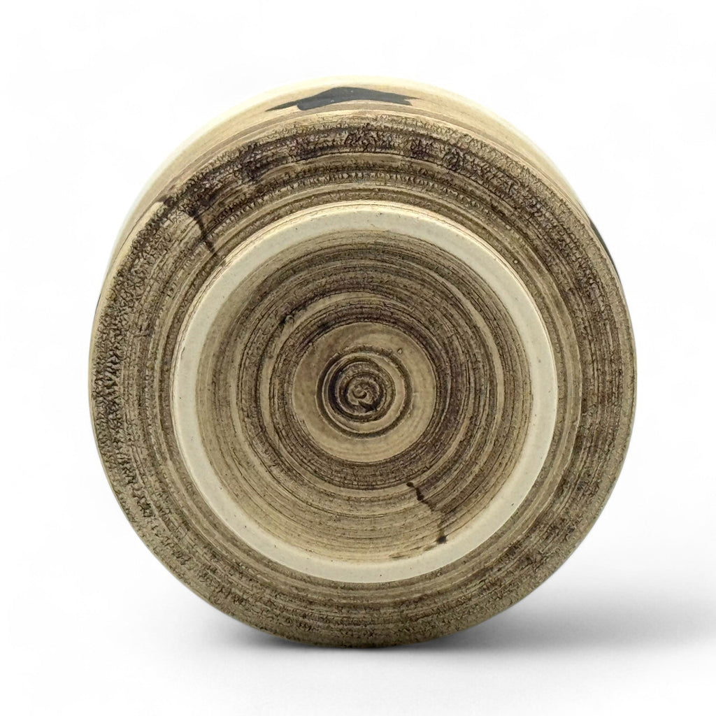 Inoue Hoshi Star White Mino-yaki Chawan - Japanese Matcha Bowl