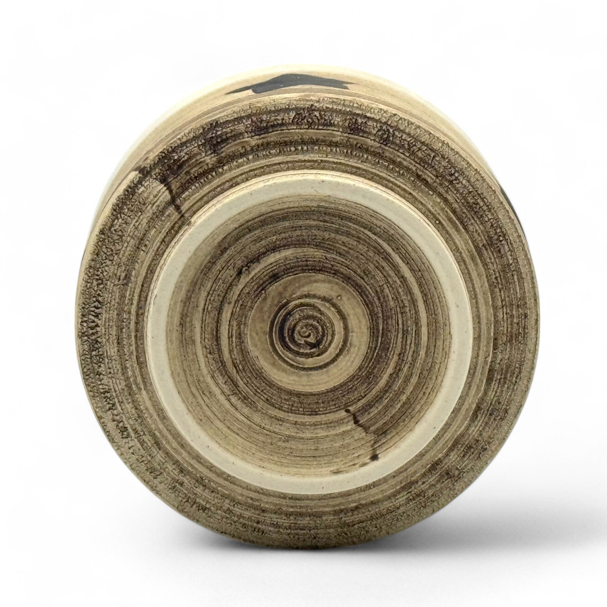 Inoue Hoshi Star White Mino-yaki Chawan - Japanese Matcha Bowl