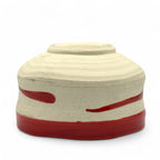 Inoue Seren Aka Rustic Red Shigaraki-yaki Chawan - Japanese Matcha Bowl