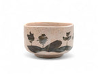 Inoue Momoyama Sansui Pink Mino-yaki Chawan - Japanese Matcha Bowl