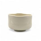 Inoue Cherry Hana White Mini Mino-yaki Chawan - Japanese Mini Matcha Bowl