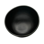 Inoue Shinko Black Polka Dot Mino-yaki Ido Chawan - Japanese Mini Matcha Bowl