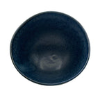 Inoue Shinko Blue Polka Dot Mino-yaki Ido Chawan - Japanese Mini Matcha Bowl