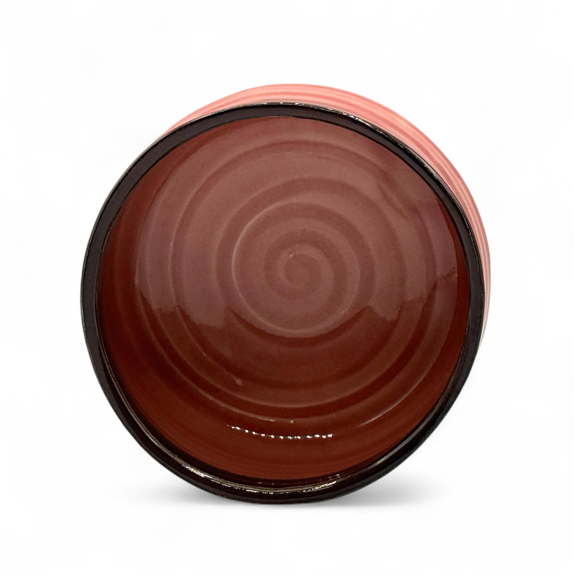 Inoue Kurimuzon Pink Mino-yaki Chawan - Japanese Matcha Bowl