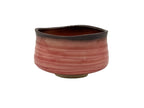 Inoue Kurimuzon Pink Mino-yaki Chawan - Japanese Matcha Bowl