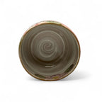 Inoue Patterned Cherry Red Blossom Mino-yaki Chawan - Japanese Matcha Bowl Tea