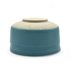 Inoue Sora Sky Blue Large Kataguchi Mino-yaki Chawan - Japanese Matcha Bowl