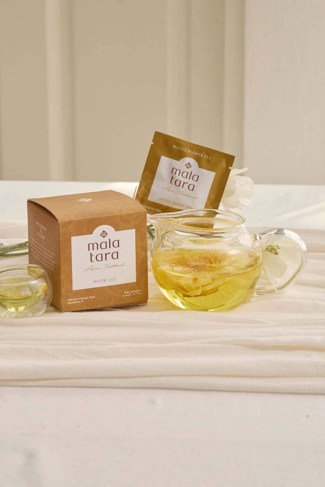 Mala Tara Signature Glow Gift Basket Herbal Tea