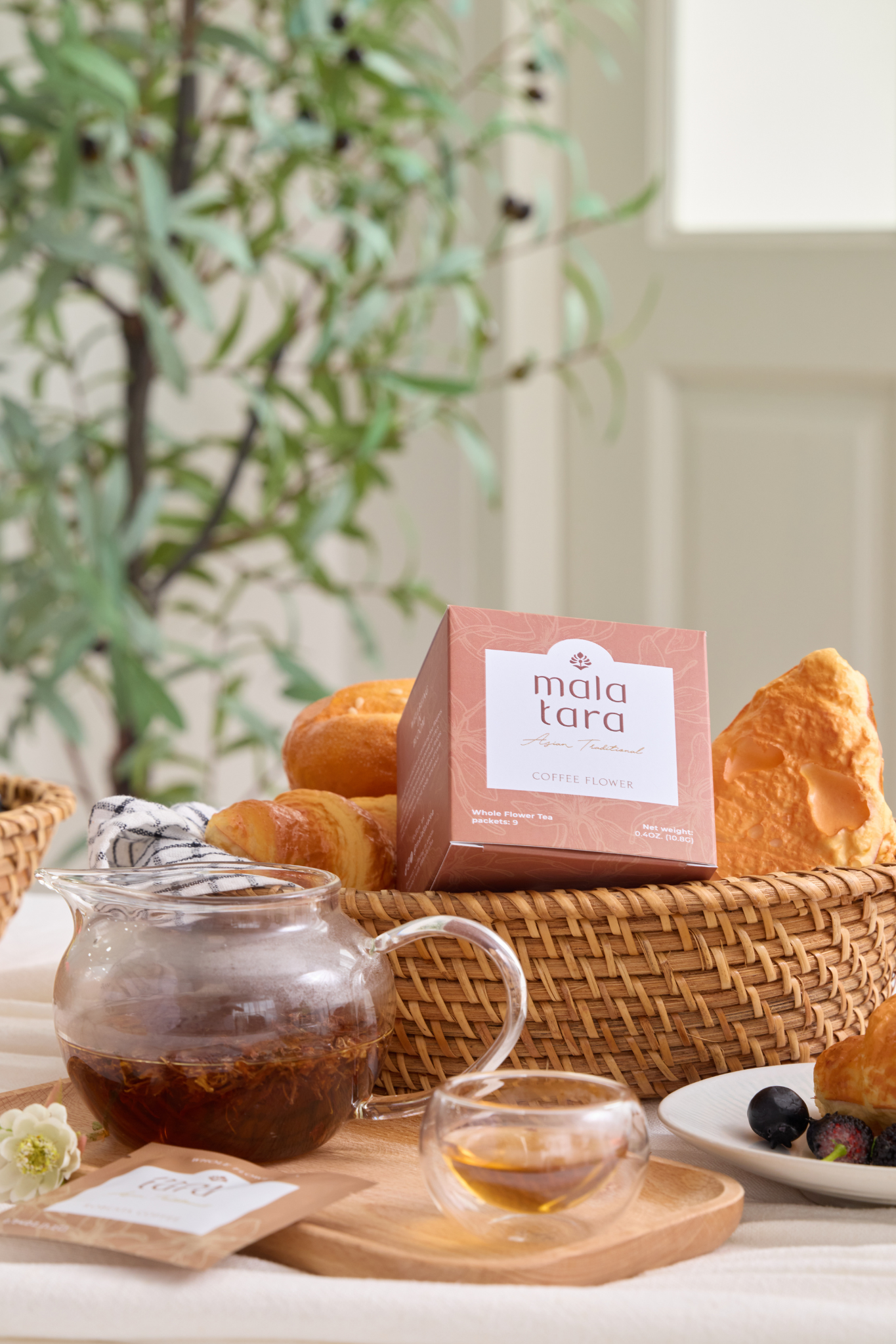 Mala Tara Serenity Starter Gift Box Herbal Tea
