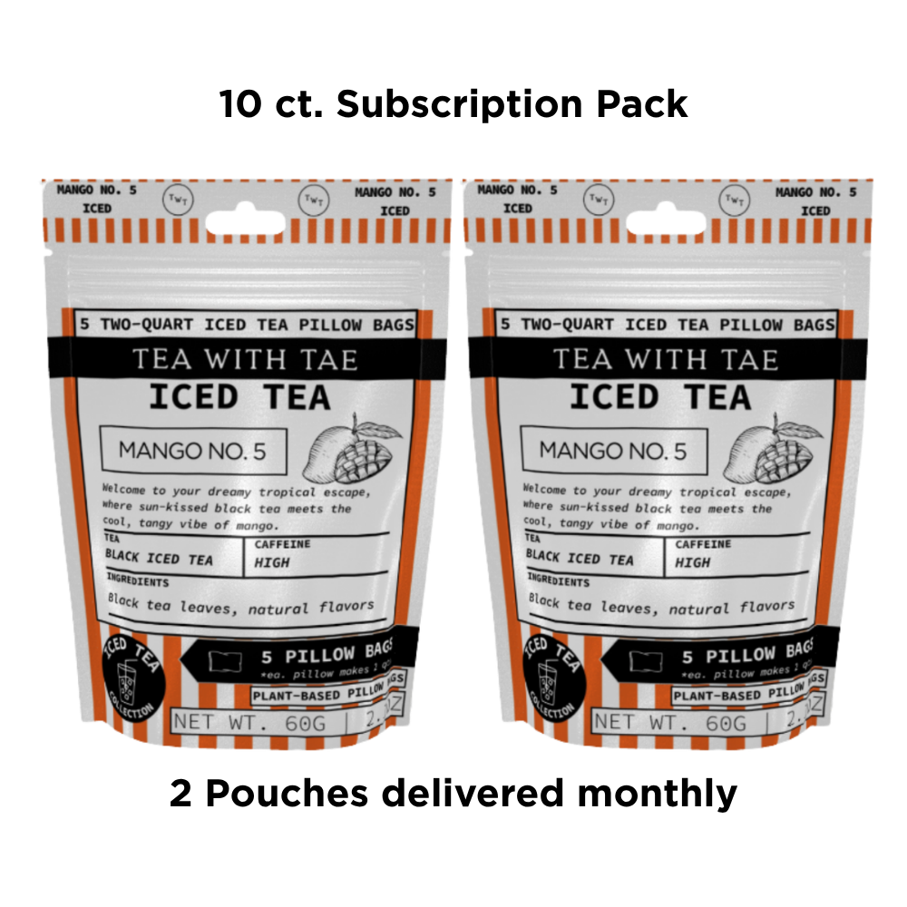 Tea with Tae Mango No. 5 Iced Black Tea Pouch