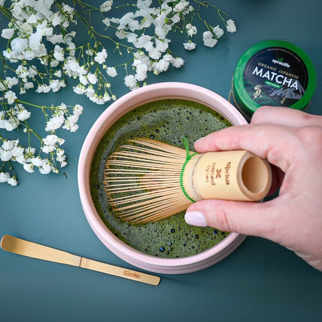 Aprika Life Matcha Bamboo Whisk Set