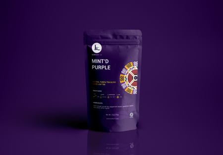 leafberri Mint'D Purple Kenyan Loose Leaf Tea