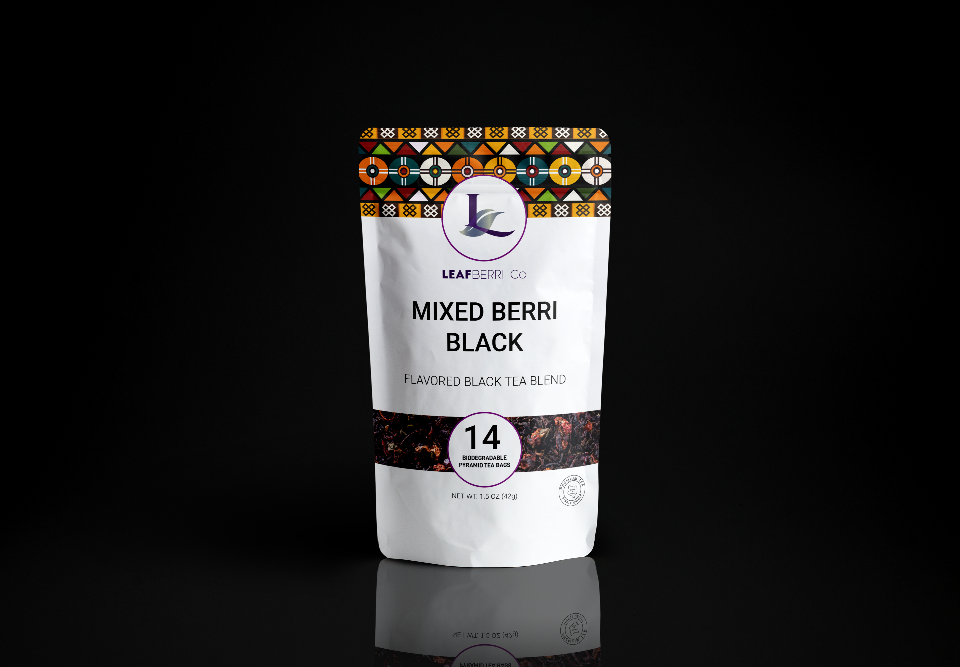 leafberri Mixed Berri Black Kenyan Loose Leaf Tea