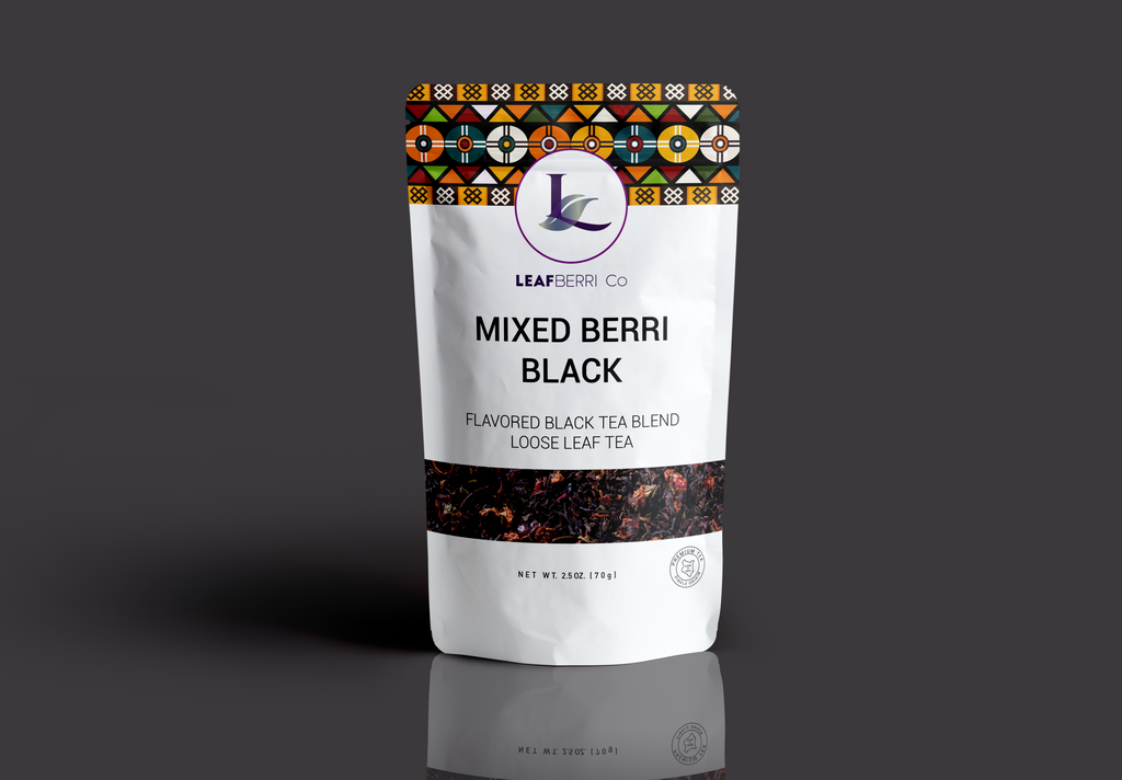 leafberri Mixed Berri Black Kenyan Loose Leaf Tea
