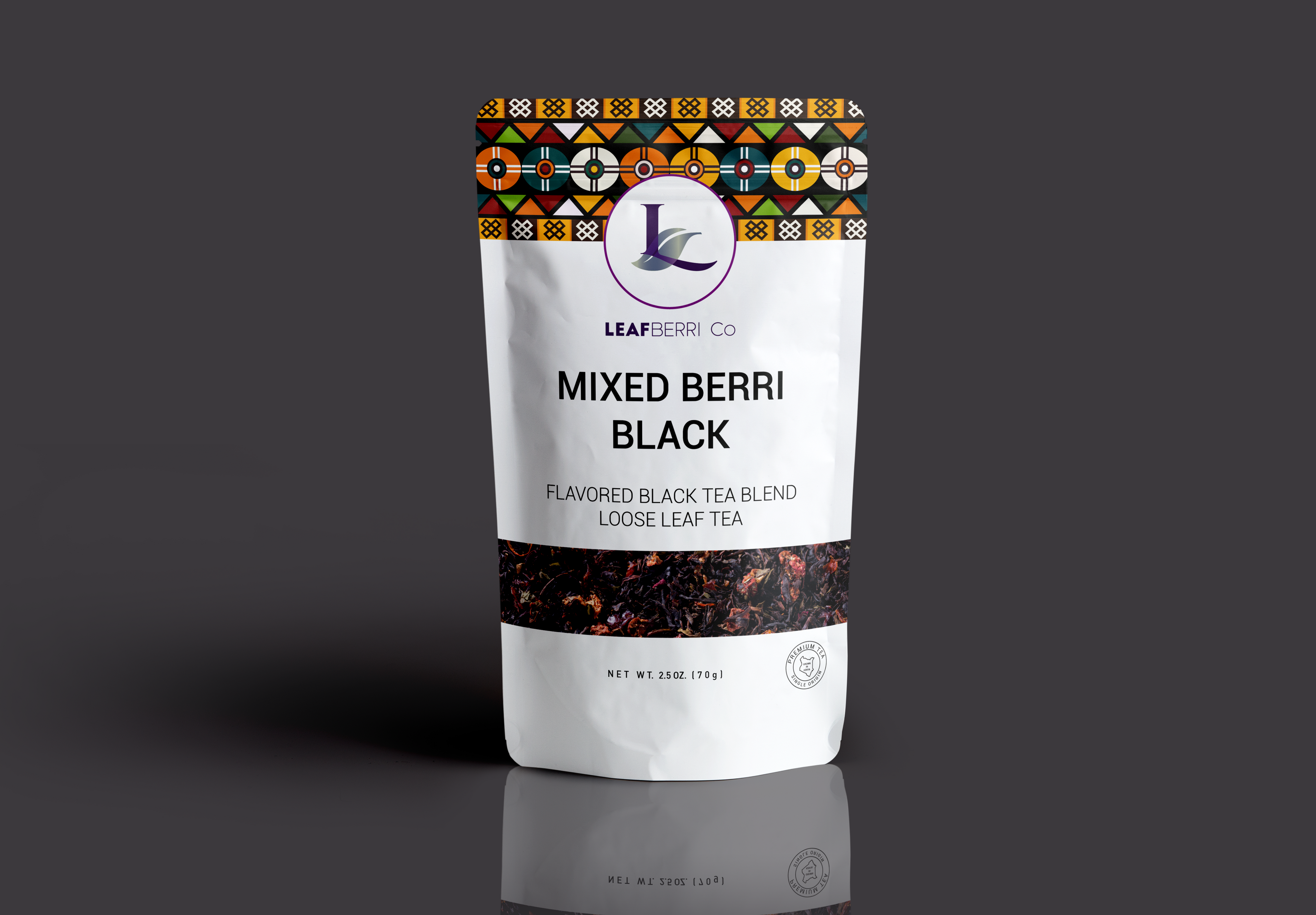 leafberri Mixed Berri Black Kenyan Loose Leaf Tea