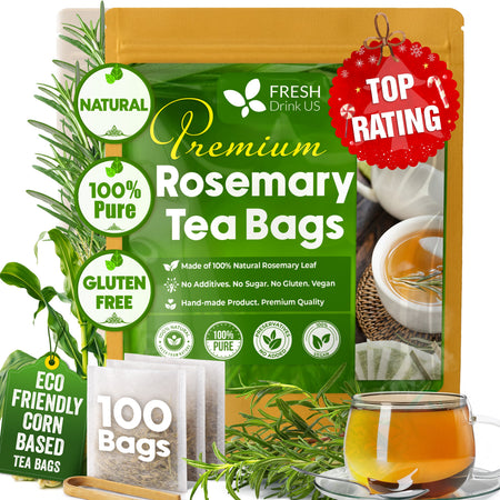 FreshDrinkUS Rosemary Leaf Tea Bags
