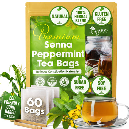 FreshDrinkUS Senna Peppermint Tea Bags