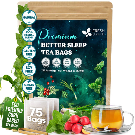 FreshDrinkUS Better Sleep Herbal Tea