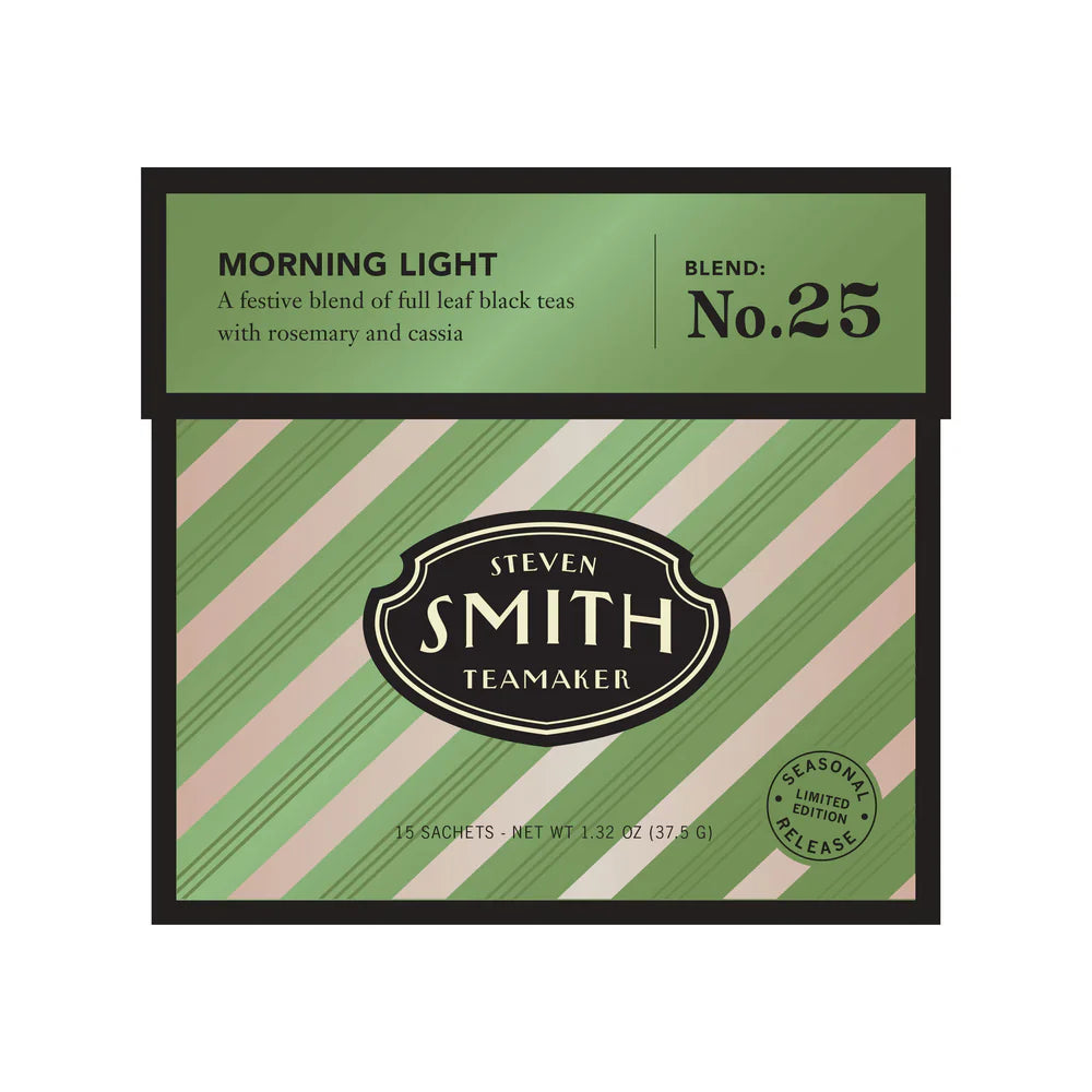Smith Teamaker MORNING LIGHT BLACK TEA BLEND NO. 25 (15 TEA BAGS, 1.32 OZ)