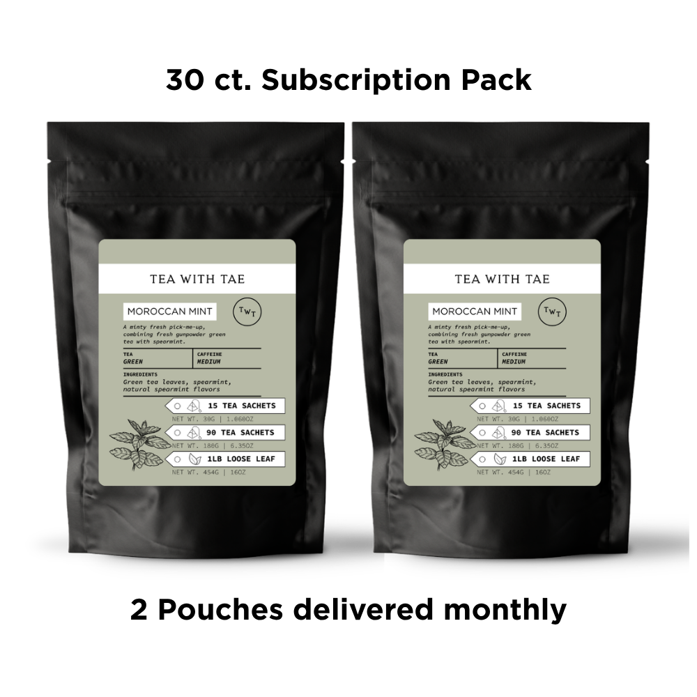 Tea with Tae Moroccan Mint Pouch