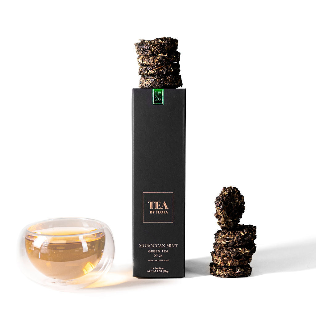 iLOLA Moroccan Mint No. 26 | Loose Leaf Green Tea Disc