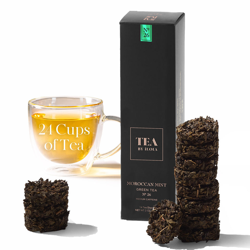 iLOLA Moroccan Mint No. 26 | Loose Leaf Green Tea Disc