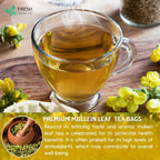 FreshDrinkUS Mullein Leaf Tea Bags