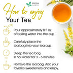 FreshDrinkUS Mullein Leaf Tea Bags