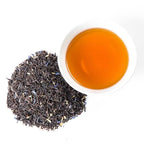 Piper and Leaf Old Fashioned Birthday Cake Glass Jar of Loose Leaf Tea - 30 Servings displayed in a glass jar with a label.