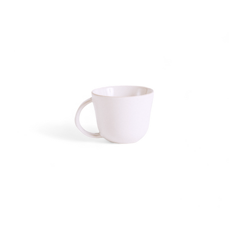 Gharyan Stoneware S/4 Tunisian Mug - Matte White