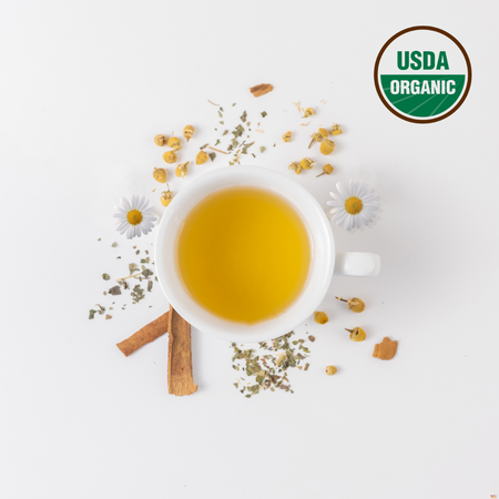 AyurSome Wellness Calm-In-A-Teacup | Organic Chamomile Tea blend Herbal Tea