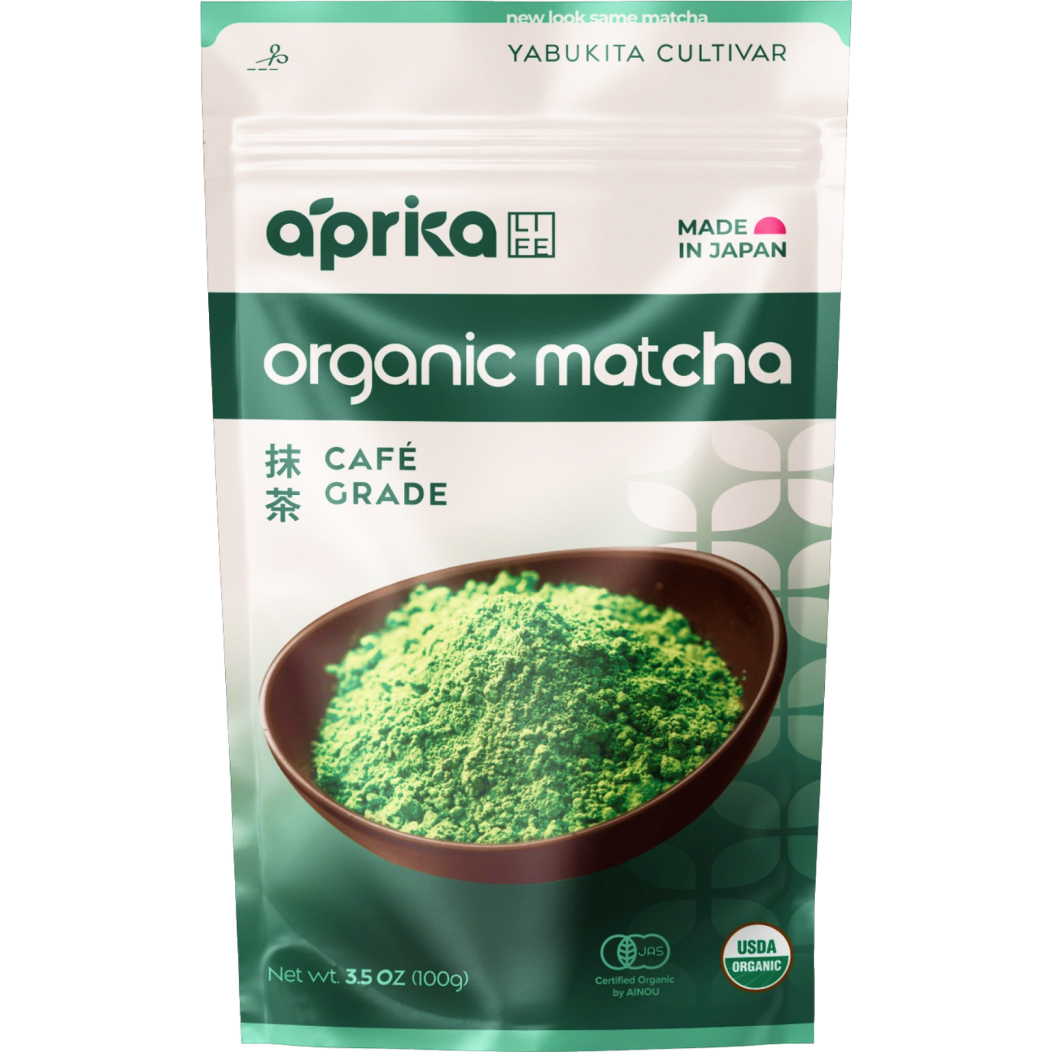 Aprika Life Organic Japanese Matcha Green Tea Powder