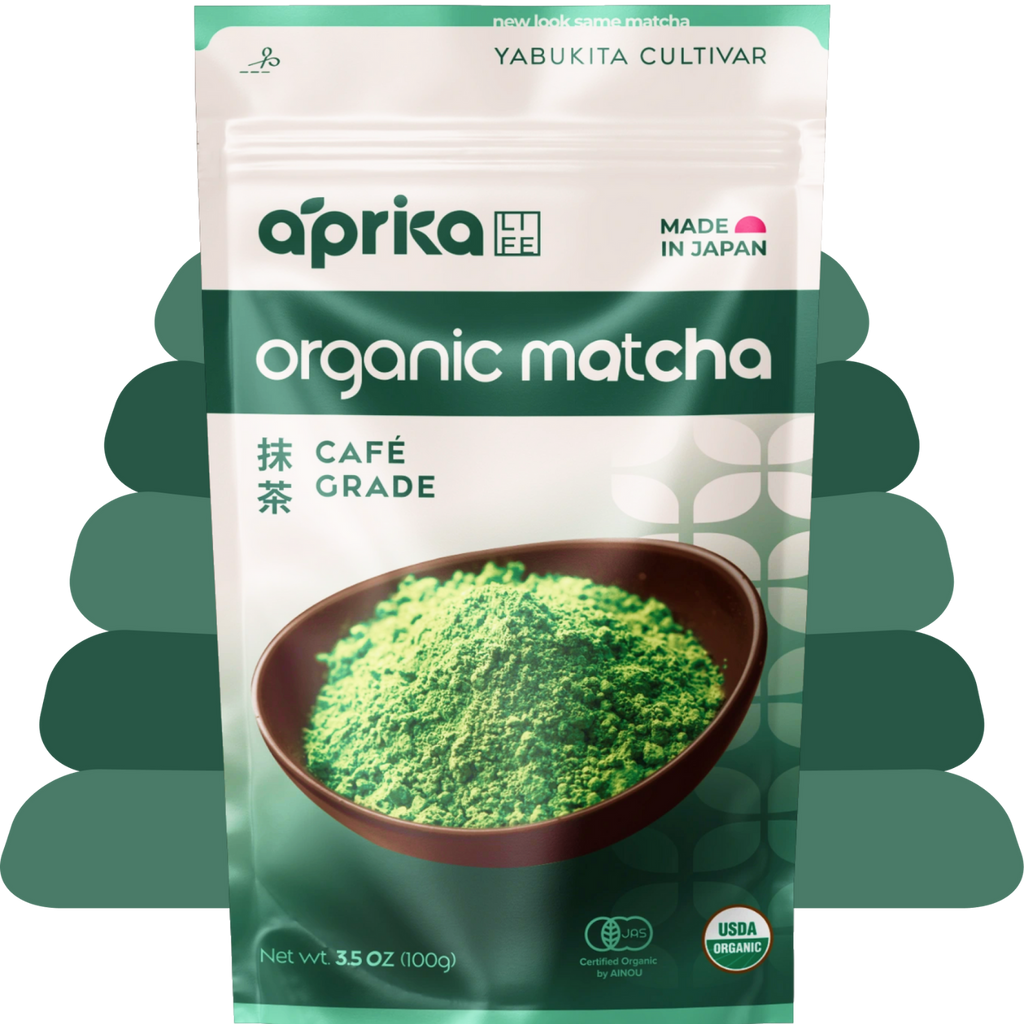Aprika Life Organic Japanese Matcha Green Tea Powder