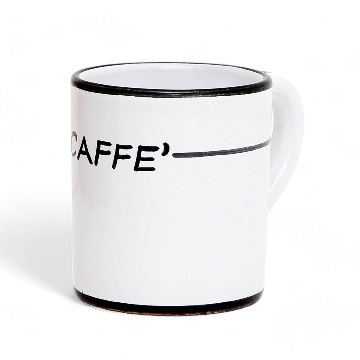 Deruta of Italy Posata Nero: Mug (10 oz.)