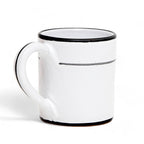 Deruta of Italy Posata Nero: Mug (10 oz.)