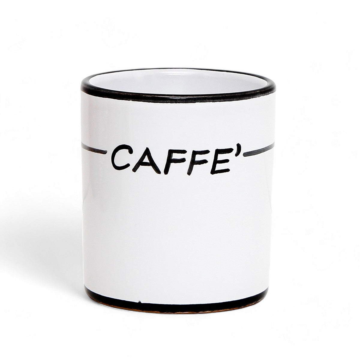 Deruta of Italy Posata Nero: Mug (10 oz.)