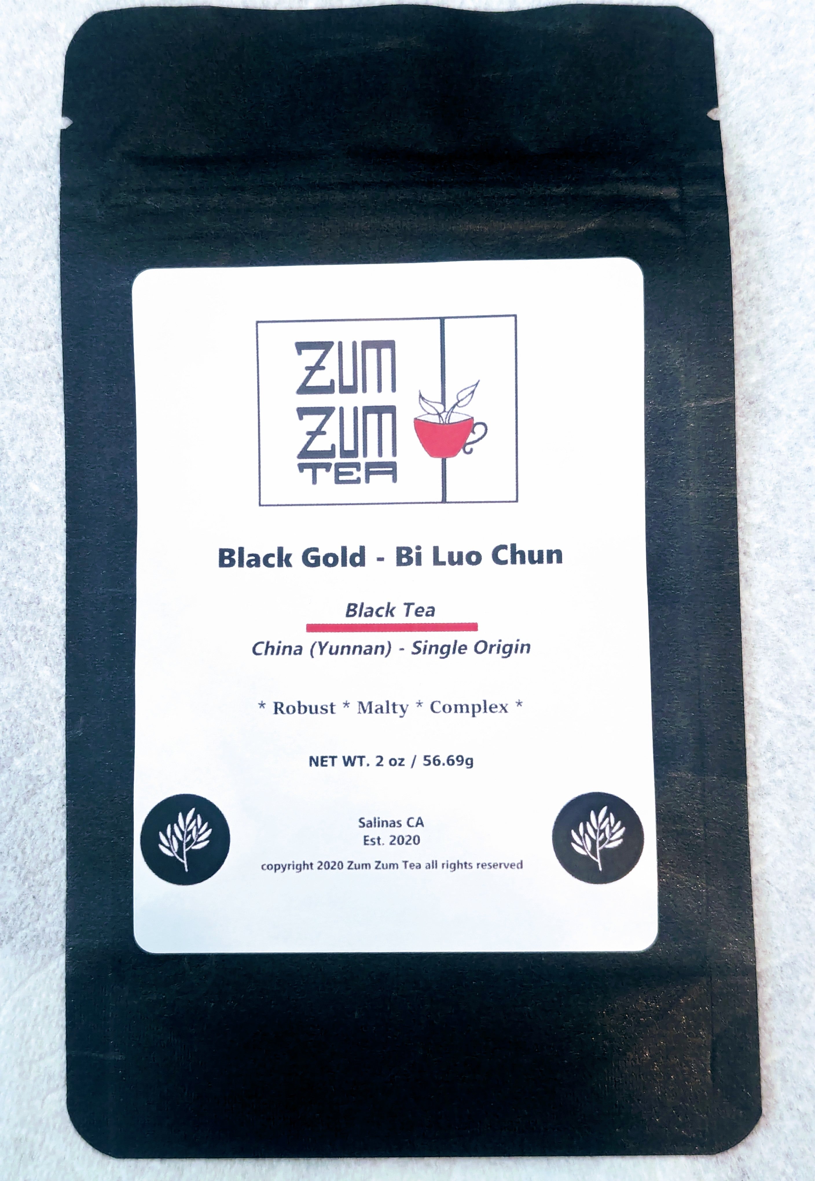 Zum Zum Black Gold - Bi Luo Chun Tea