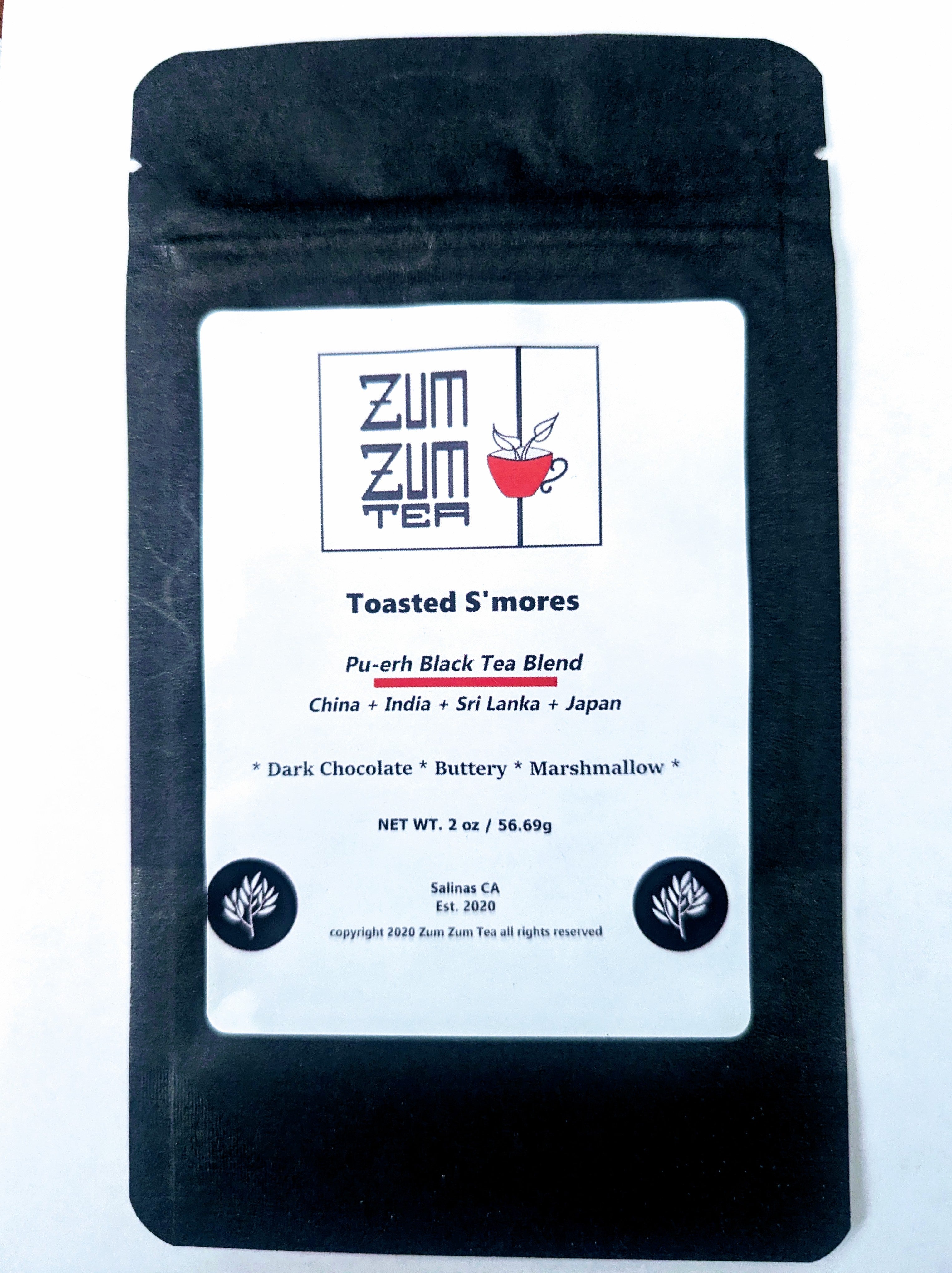 Zum Zum Toasted S'mores Pu-erh Tea