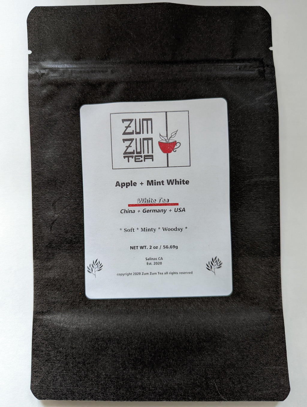 Zum Zum Apple + Mint White Tea