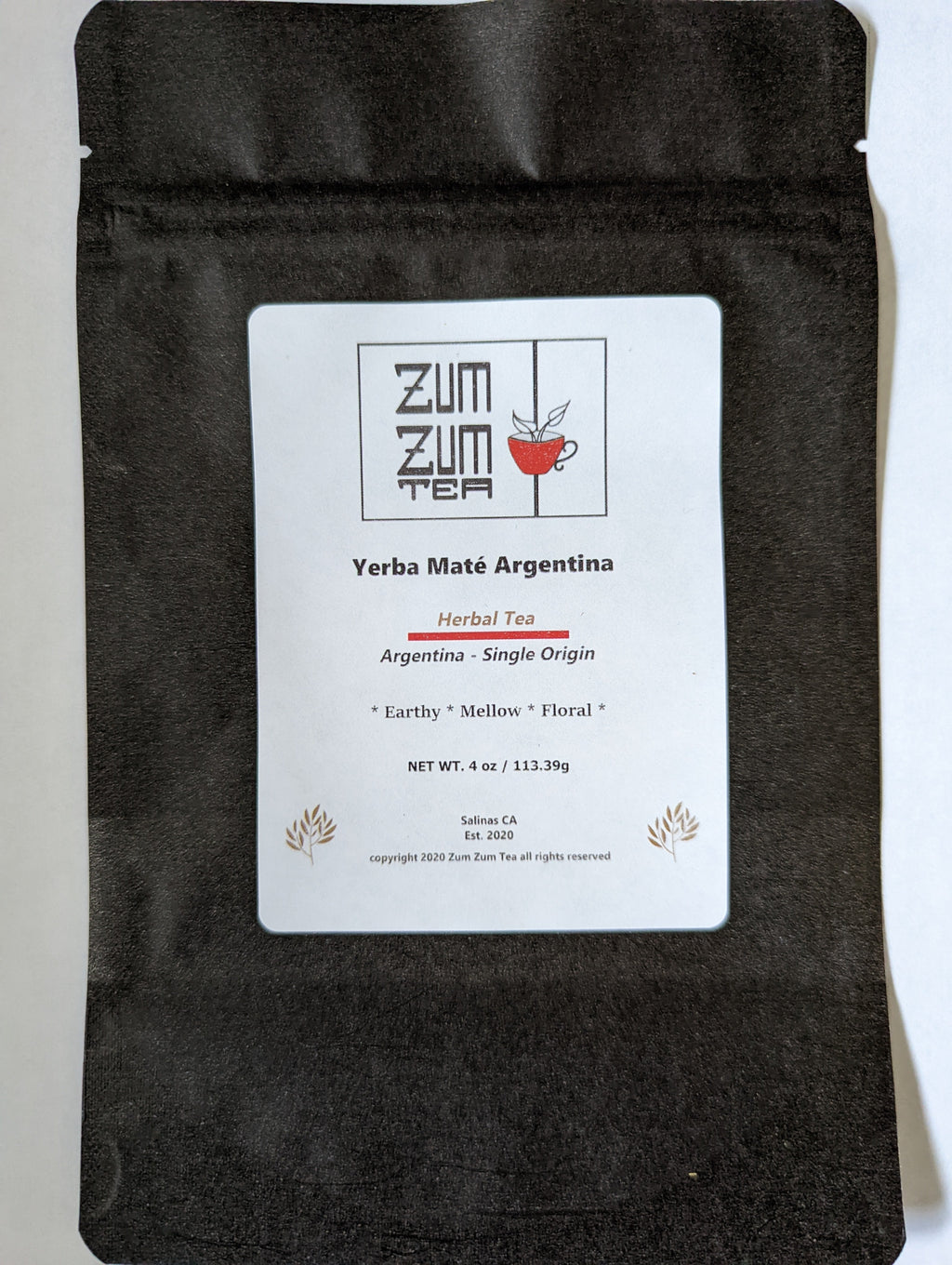 Zum Zum Yerba Mate Argentina Tea