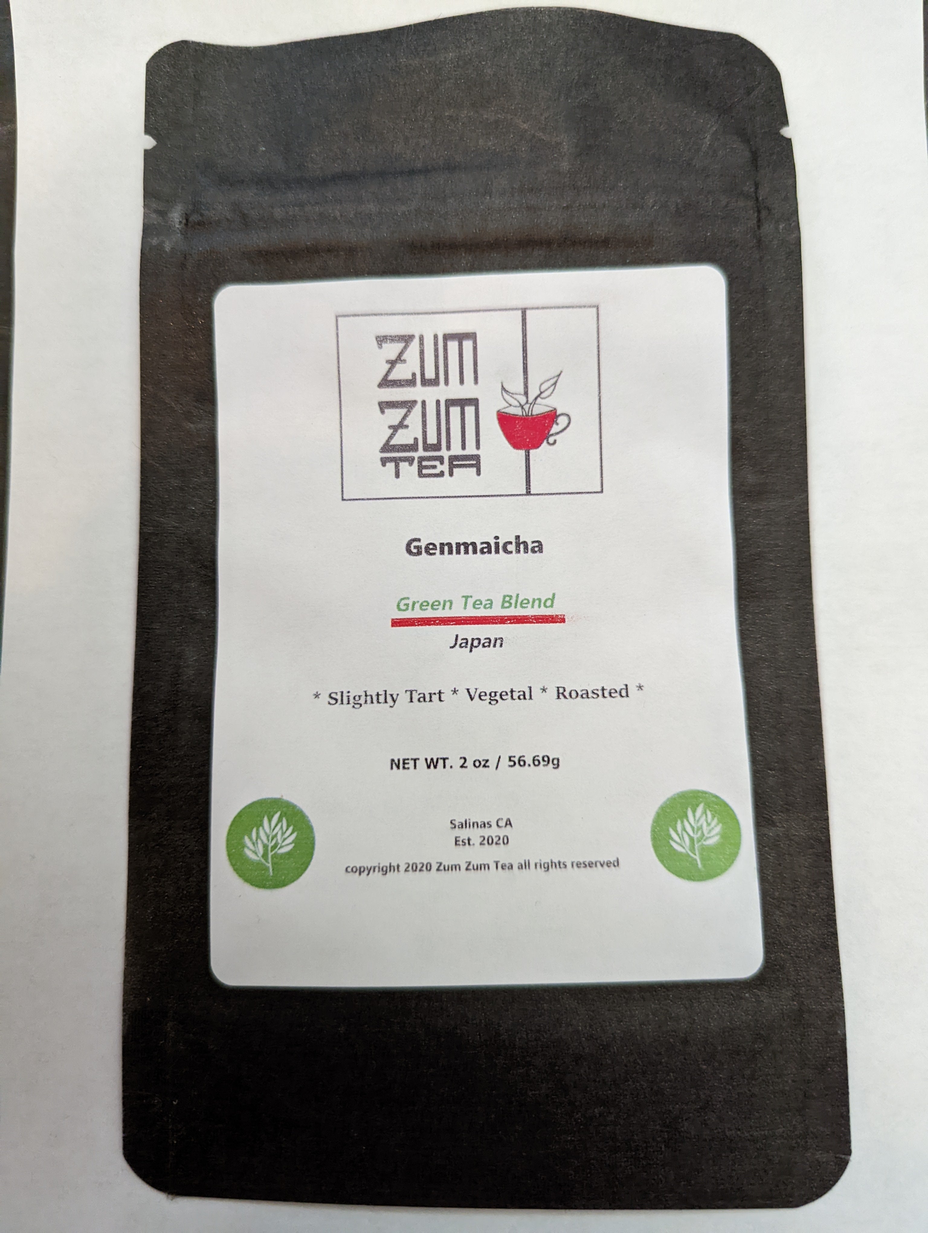 Zum Zum Genmaicha Tea