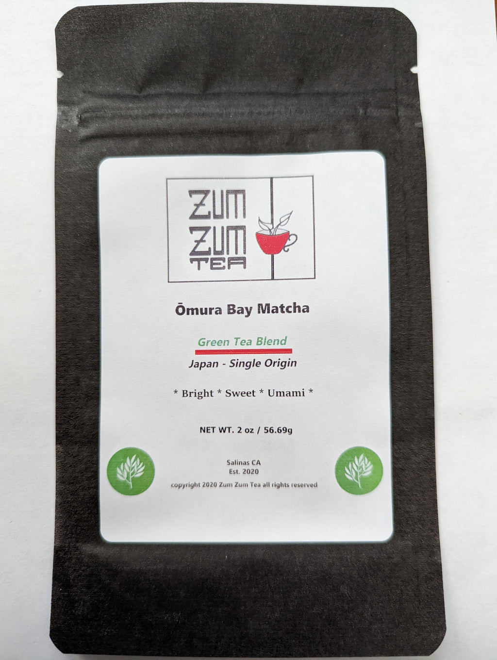 Zum Zum Ōmura Bay Matcha Tea