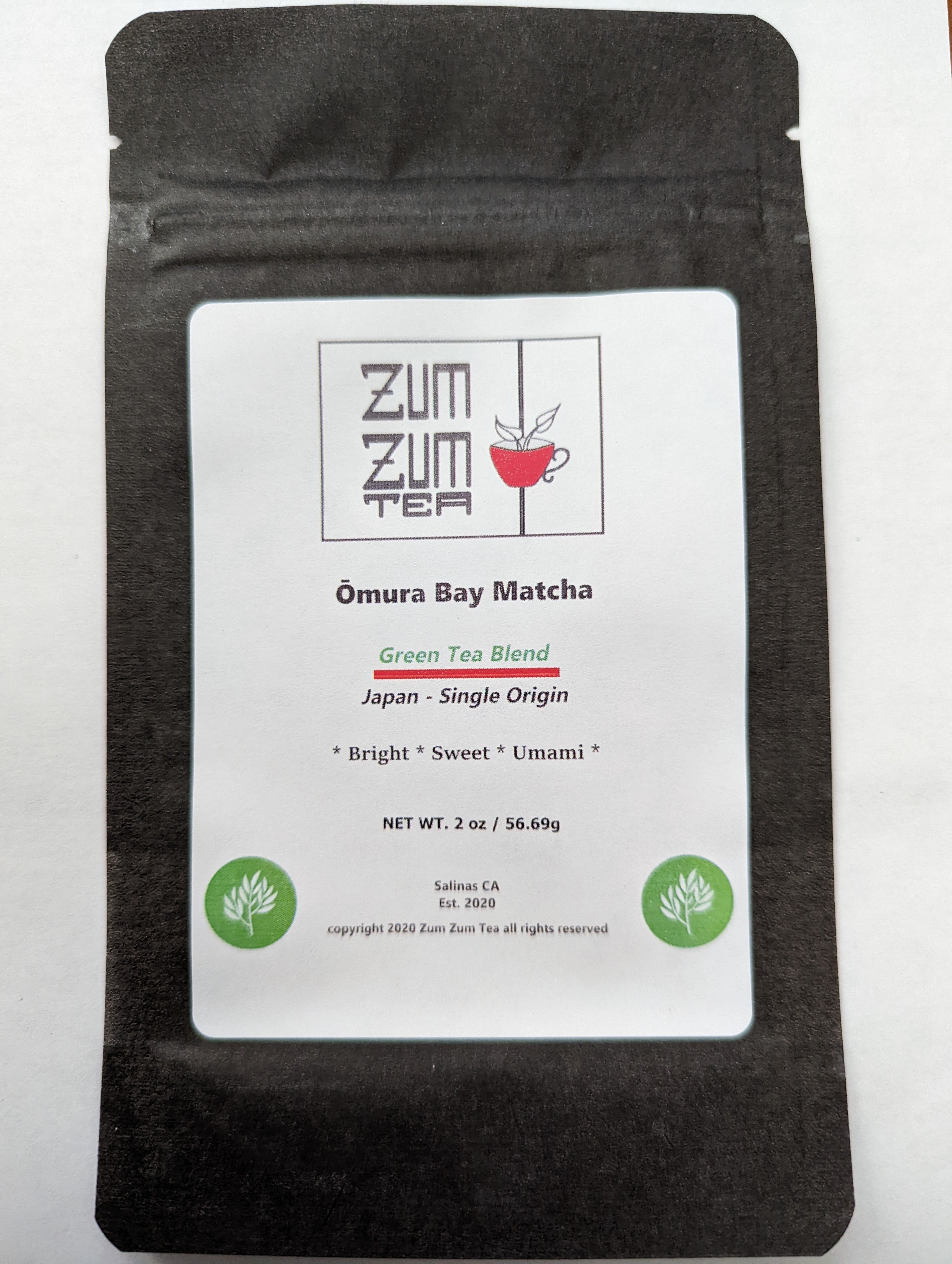Zum Zum Ōmura Bay Matcha Tea