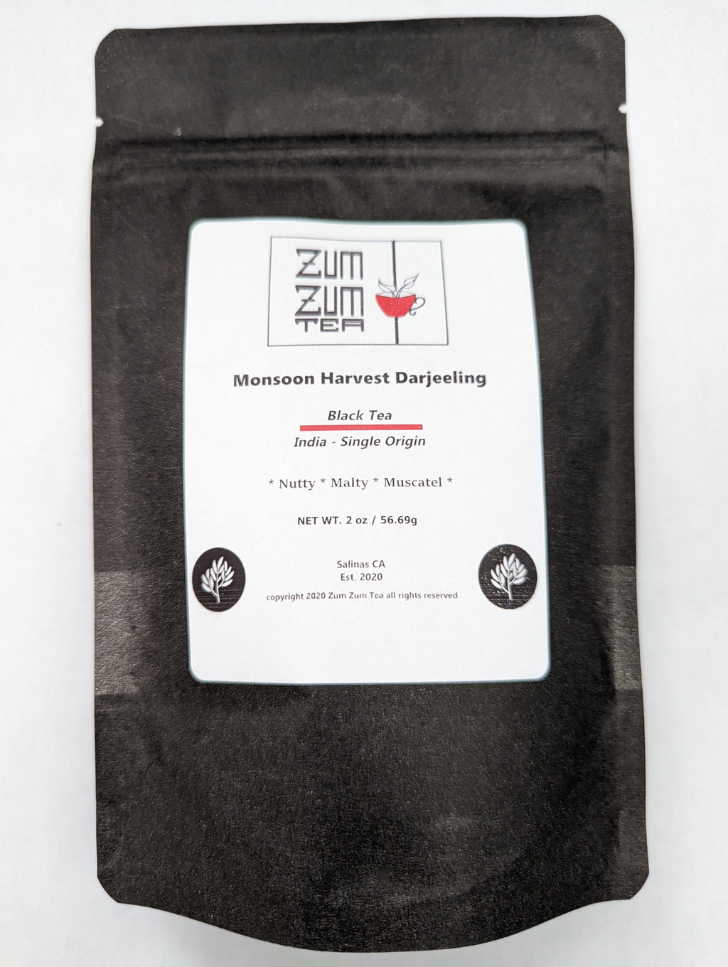 Zum Zum Monsoon Harvest Darjeeling Black Tea