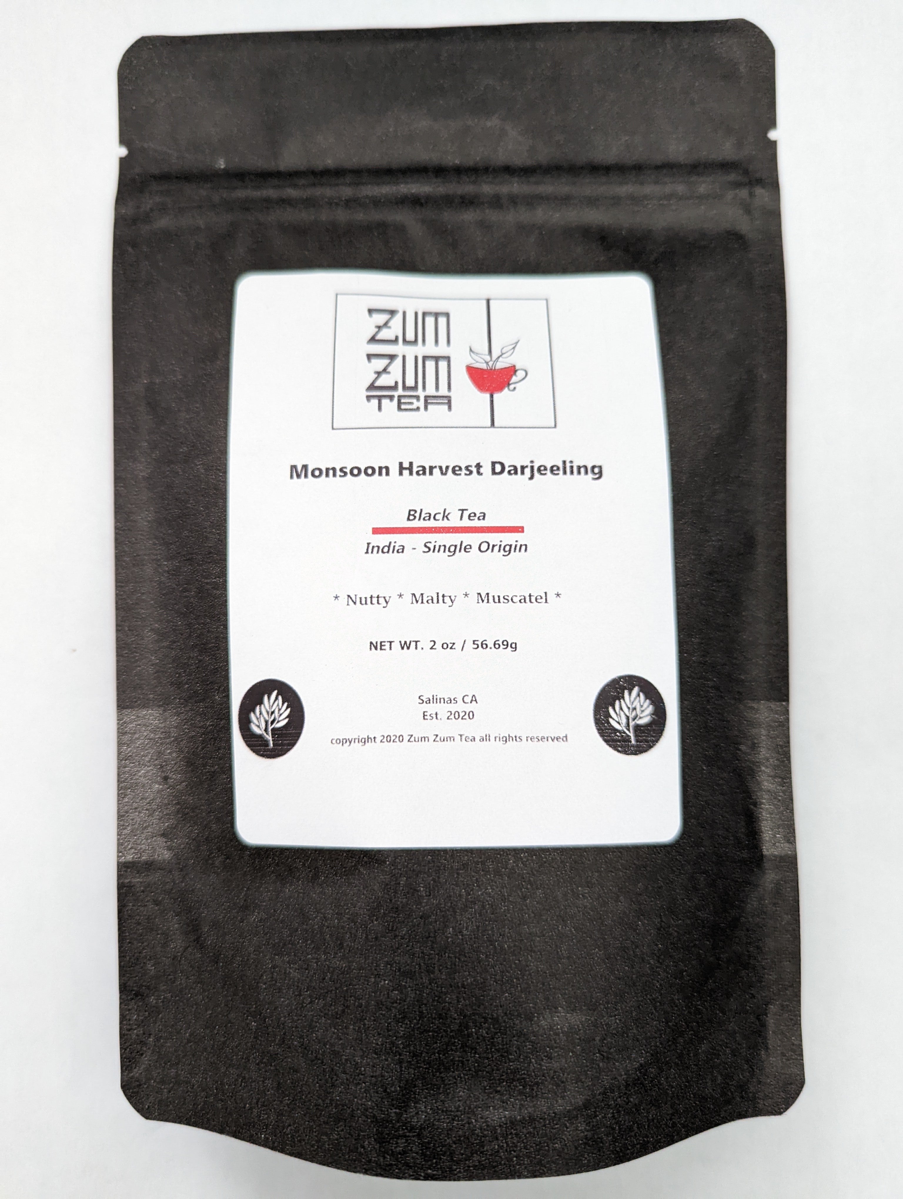 Zum Zum Monsoon Harvest Darjeeling Black Tea