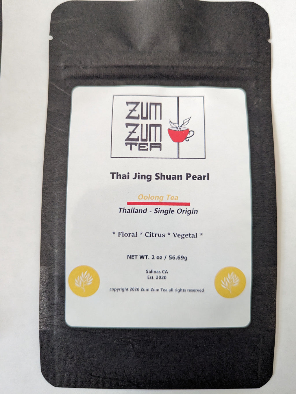 Zum Zum Thai Jing Shuan Pearl Oolong Tea