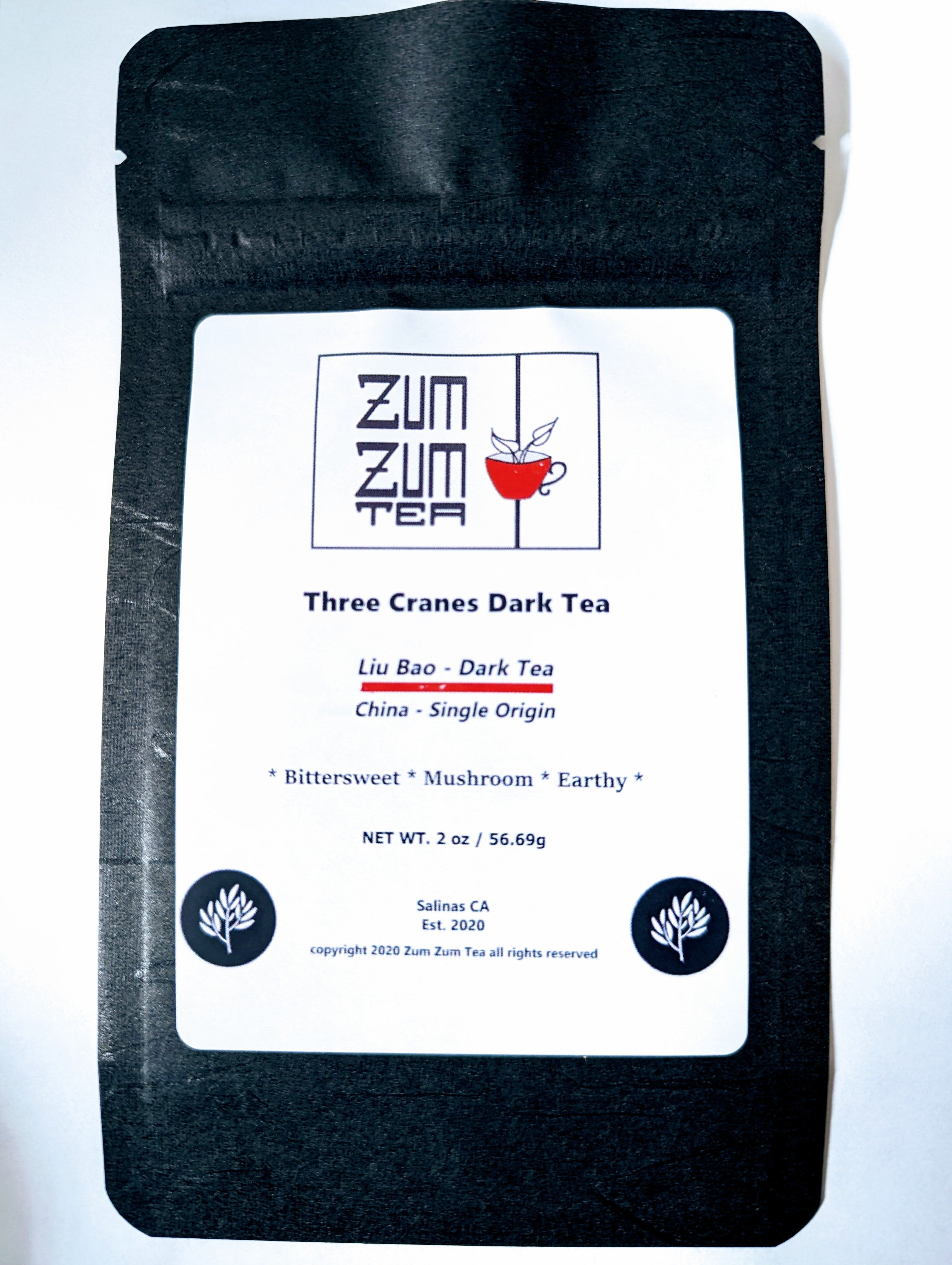 Zum Zum Three Cranes Dark Tea