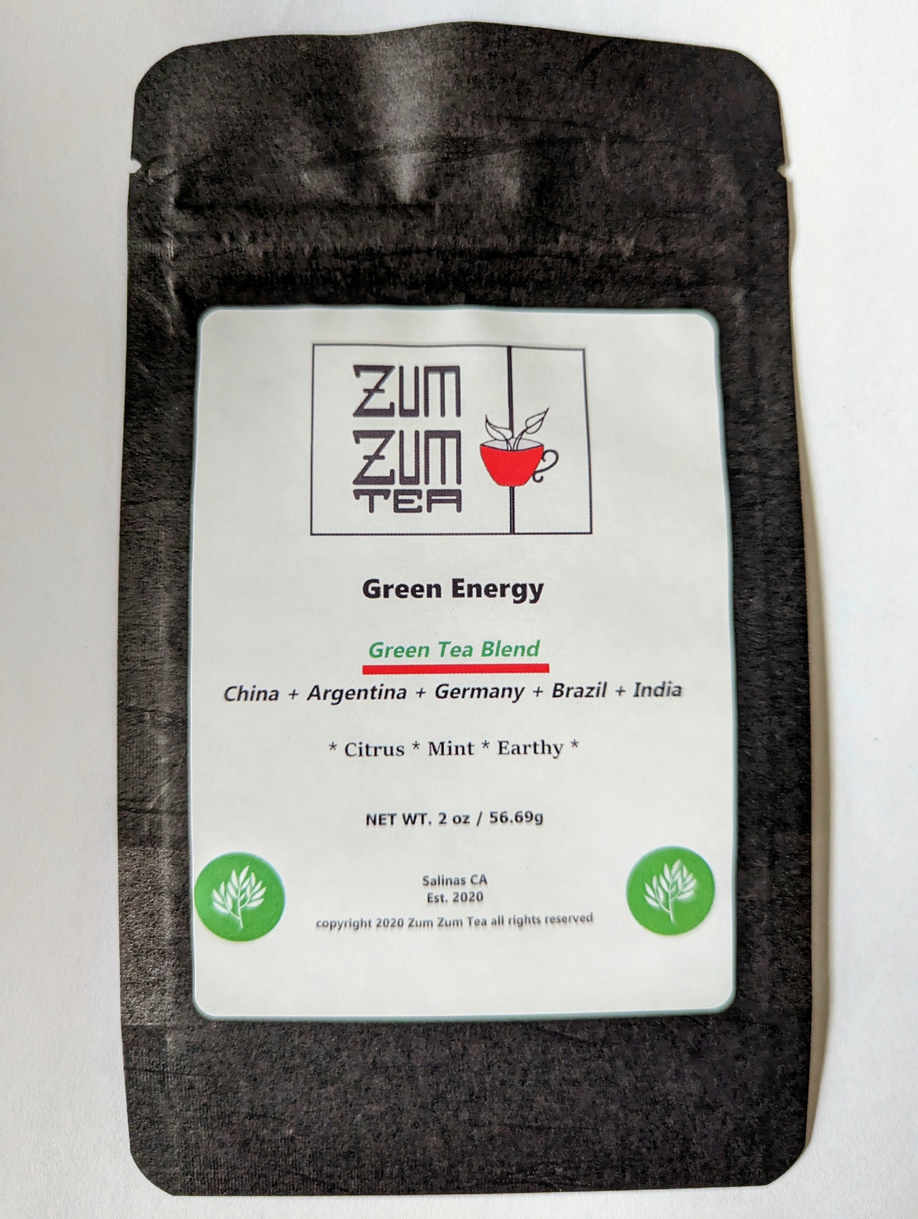 Zum Zum Green Energy Tea