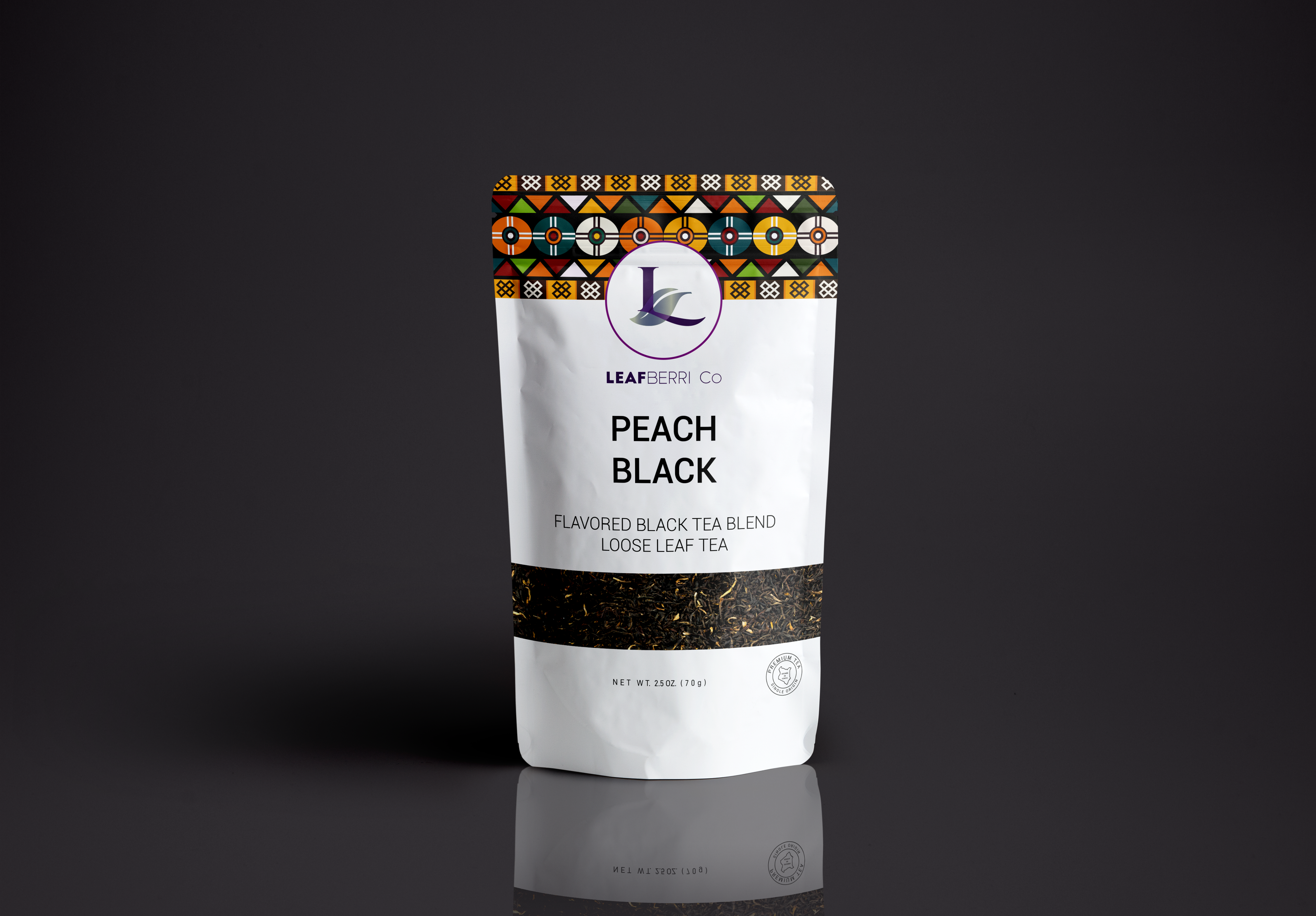 Leafberri Peach Black