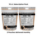 Tea with Tae Peach Black Iced Tea Pouch
